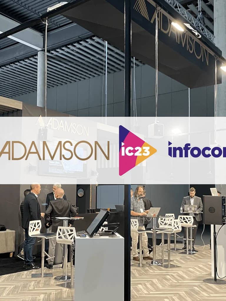 Adamson at InfoComm 2023