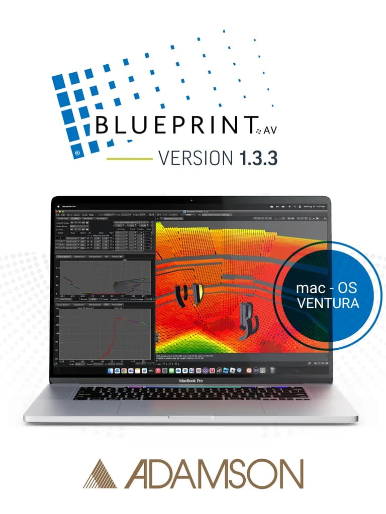 Adamson Updates Blueprint AV Software