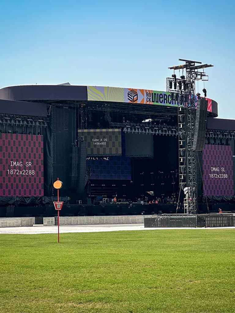 Adamson Rocks Werchter 2025 - Over 600 Loudspeakers Deployed